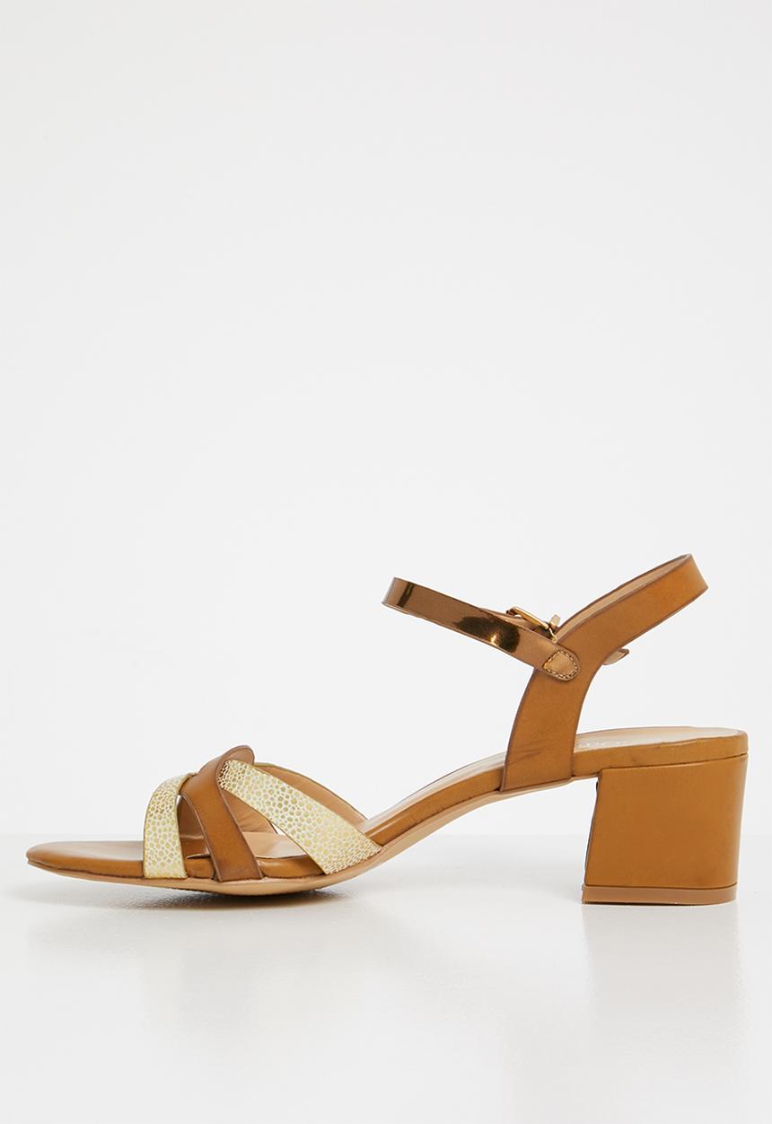 Butterfly Feet - Tinna block heel - brown