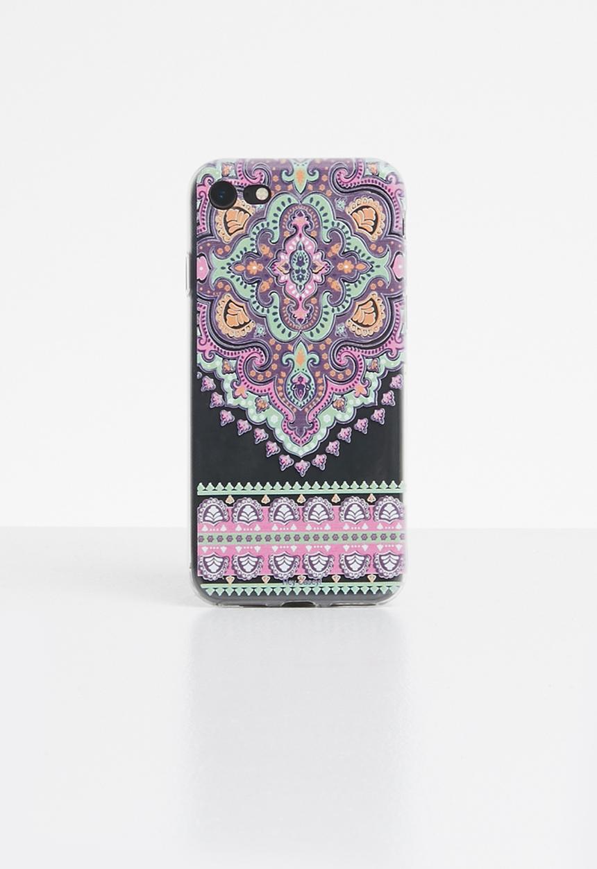 Hey Casey - Mandala phone case - purple
