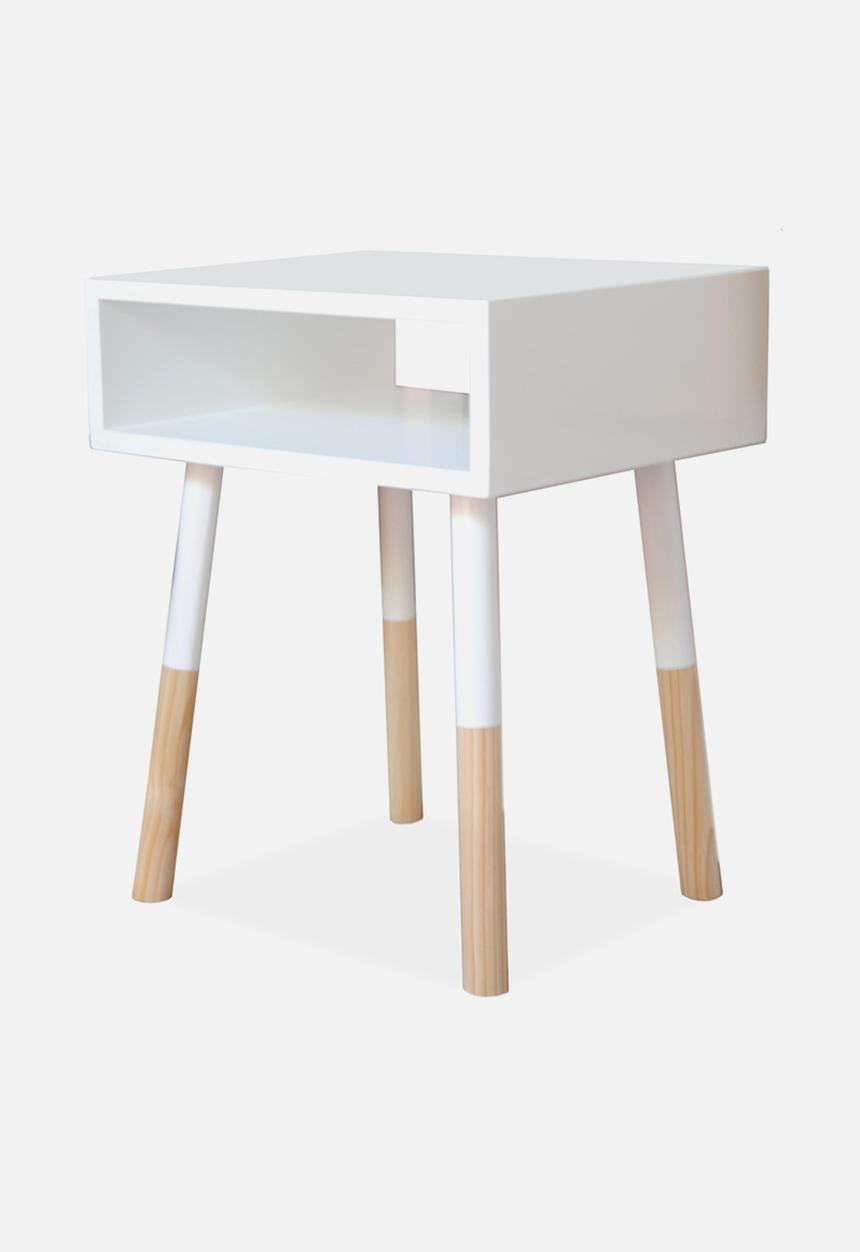 Simply Child - Kids bedside table - white
