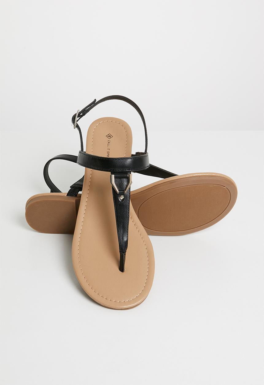 Call It Spring - T-bar sandals - black