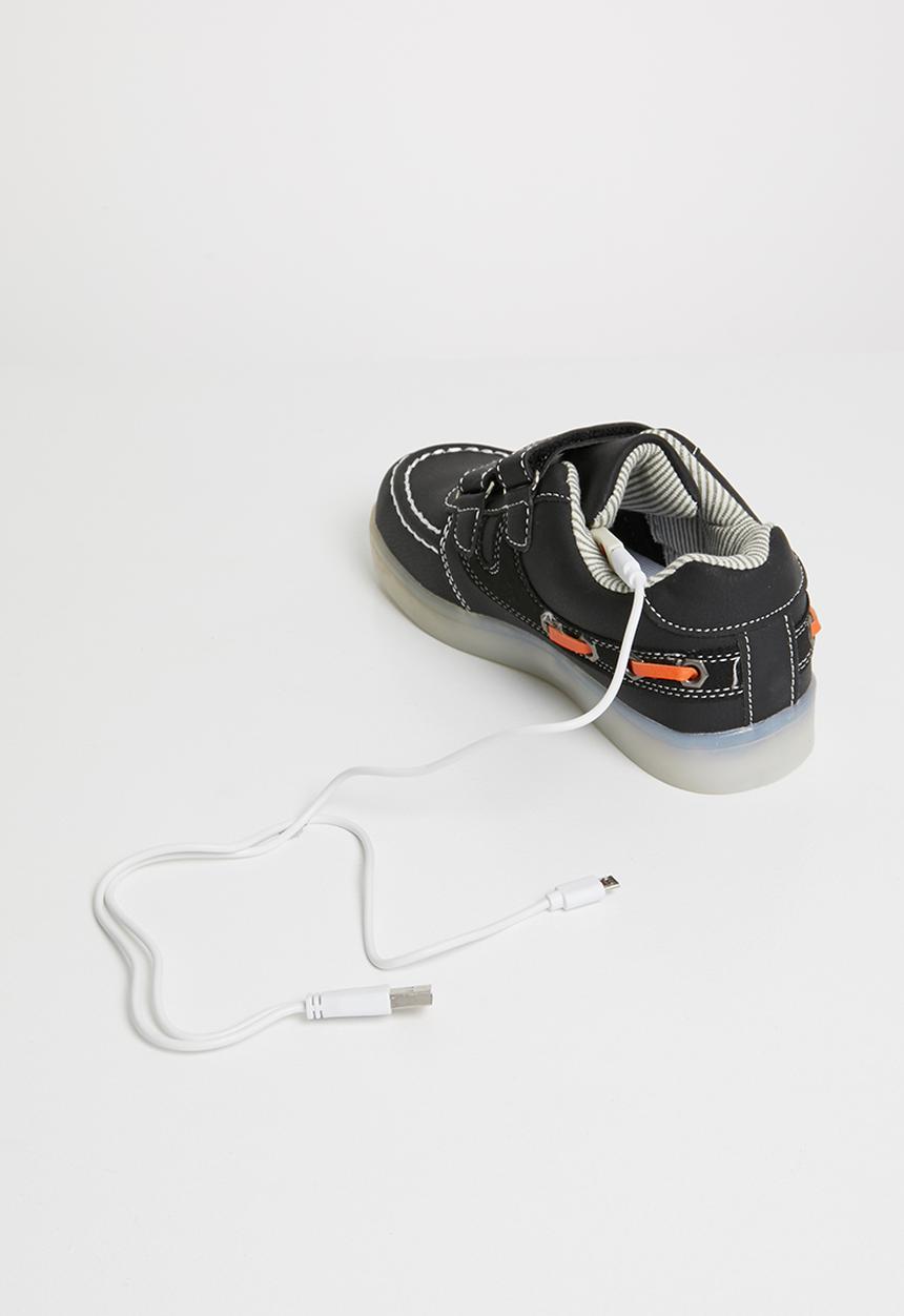 Pop Candy - Velcro strap sneaker - black