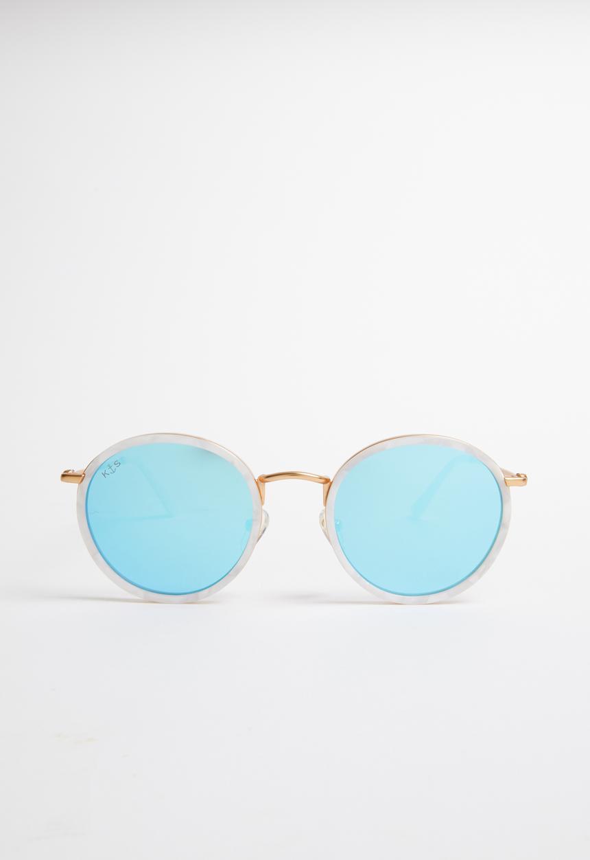 Kapten & Son - Amsterdam pearl blue mirrored - blue