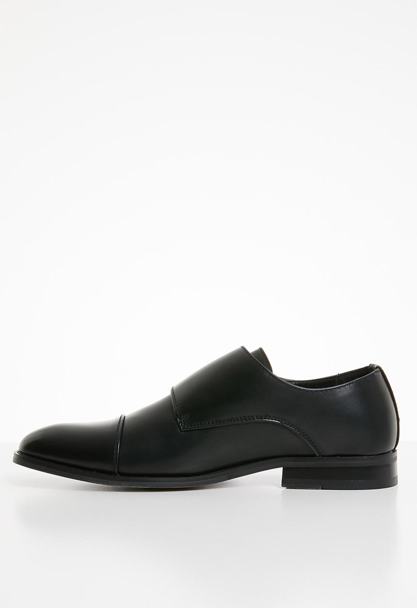 Superbalist - Austin monk strap shoe - black