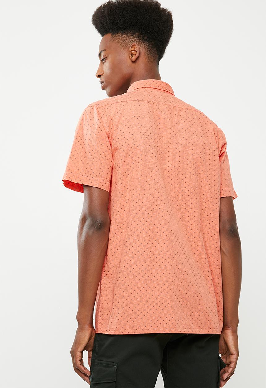 Superbalist - Statement short sleeve shirt - orange