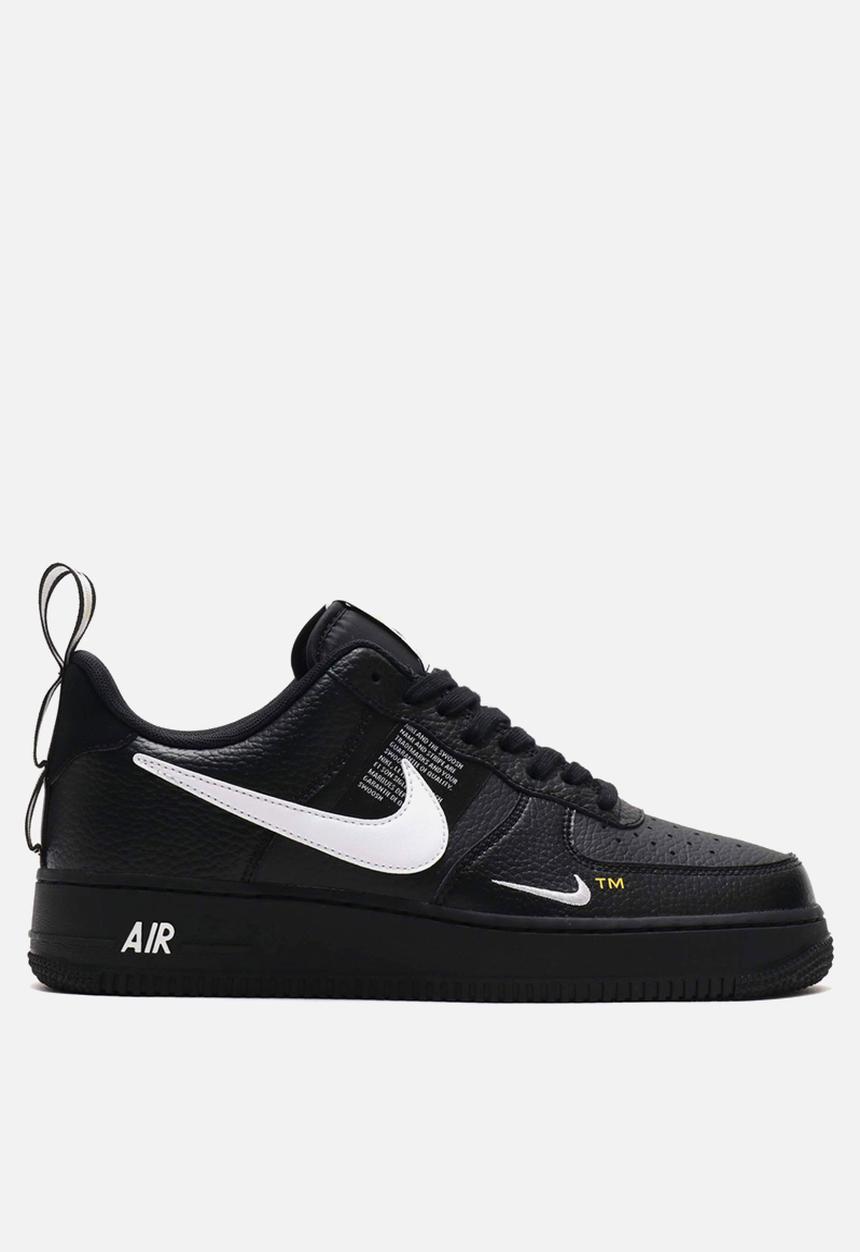 Air Force 1 '07 LV8 Utility - AJ7747-001 - BLACK/WHITE-TOUR YELLOW
