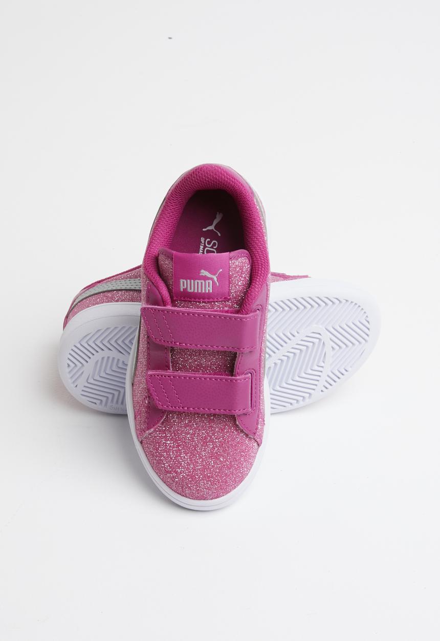 PUMA - Smash v2 glitz glam v sneaker - magenta