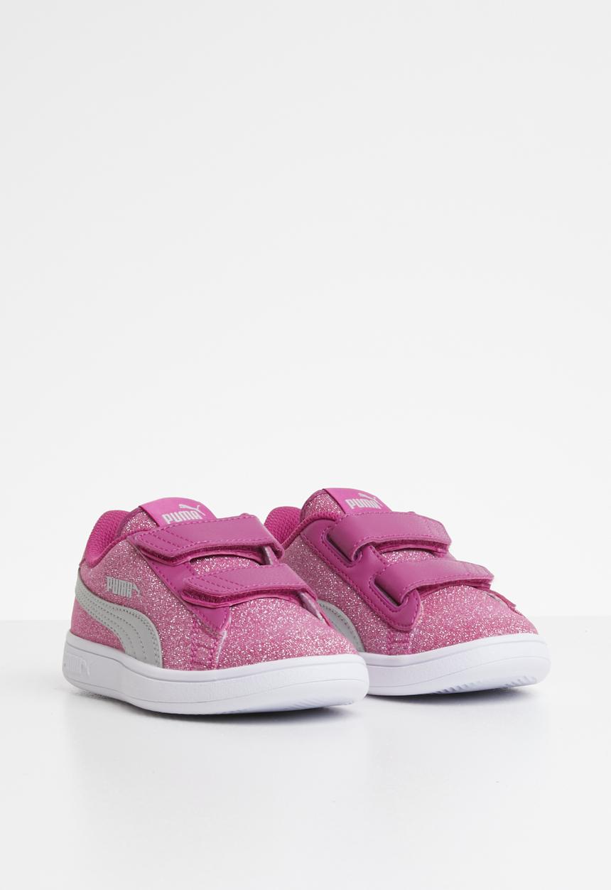 PUMA - Smash v2 glitz glam v sneaker - magenta