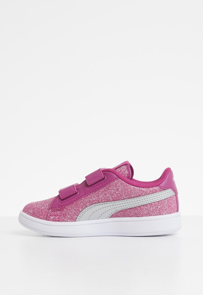 PUMA - Smash v2 glitz glam v sneaker - magenta