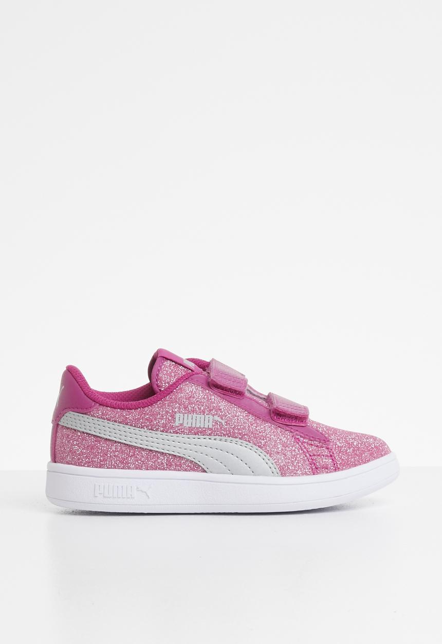 PUMA - Smash v2 glitz glam v sneaker - magenta