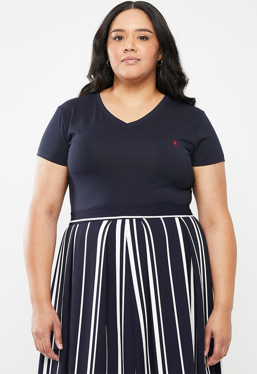 POLO - Plus Kelly short sleeve stretch t-shirt - navy