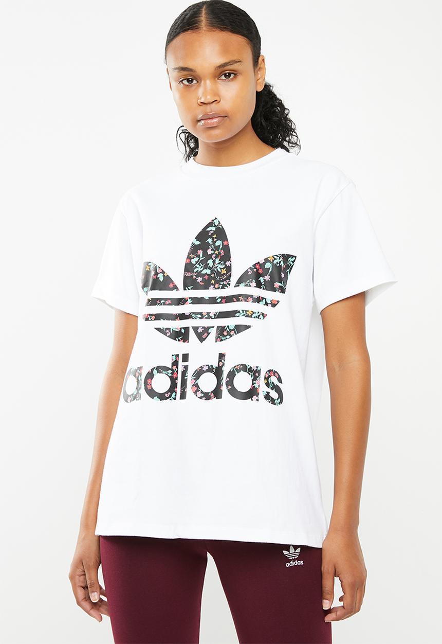 adidas Originals - T-shirt - white