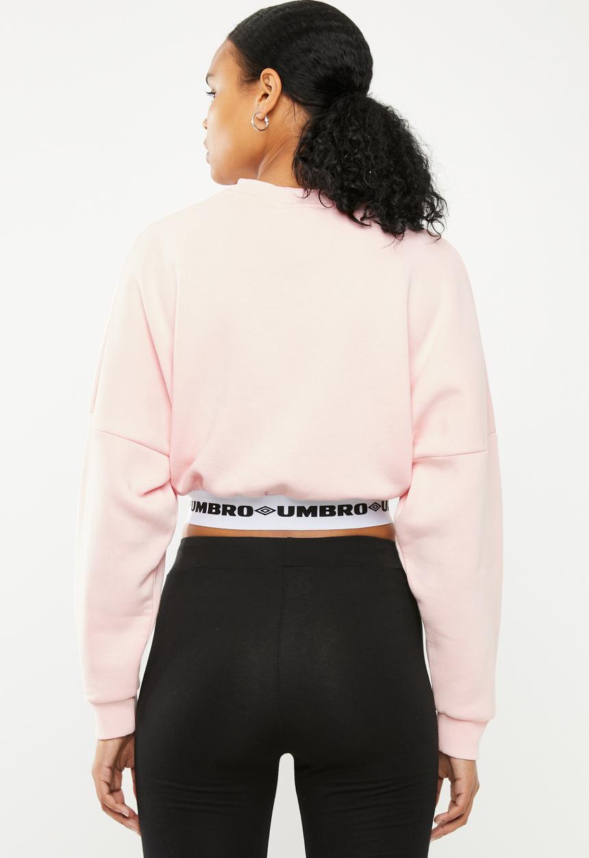Umbro - Umbro long sleeve crop batwing top - pink