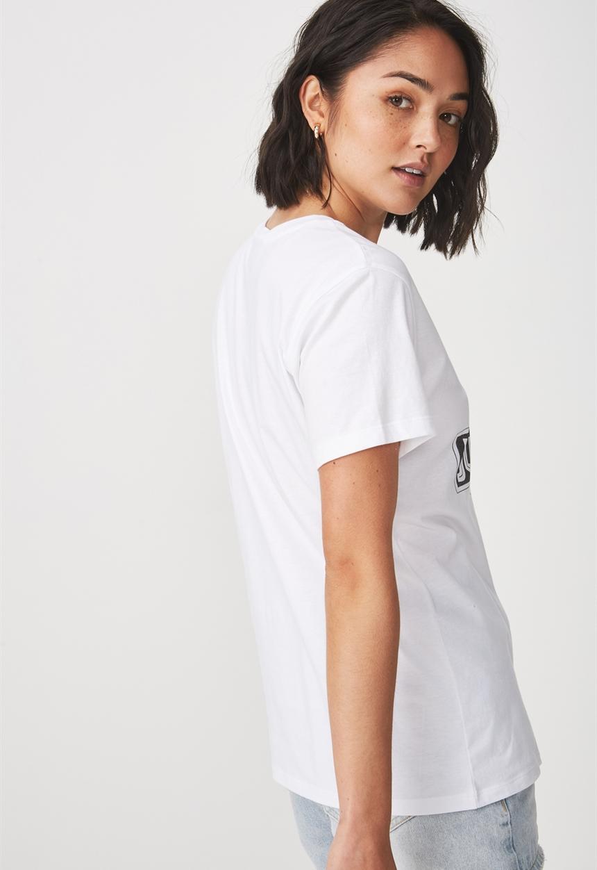 Cotton On - Tbar graphic Jurasic park tee - white
