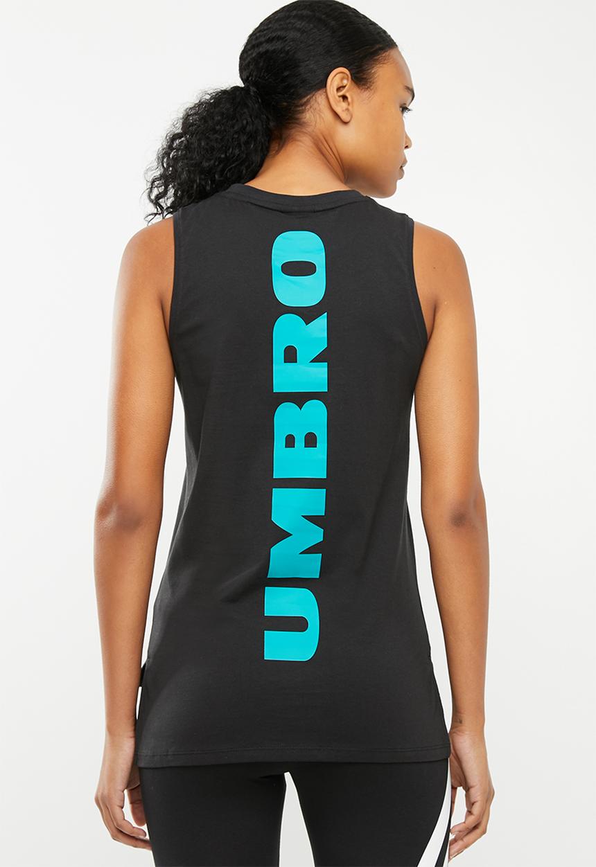 Umbro - Umbro long line vest - black