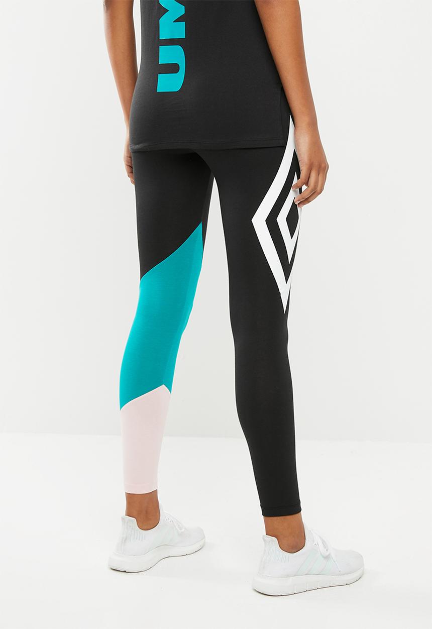 Umbro - Umbro colour block leggings - black