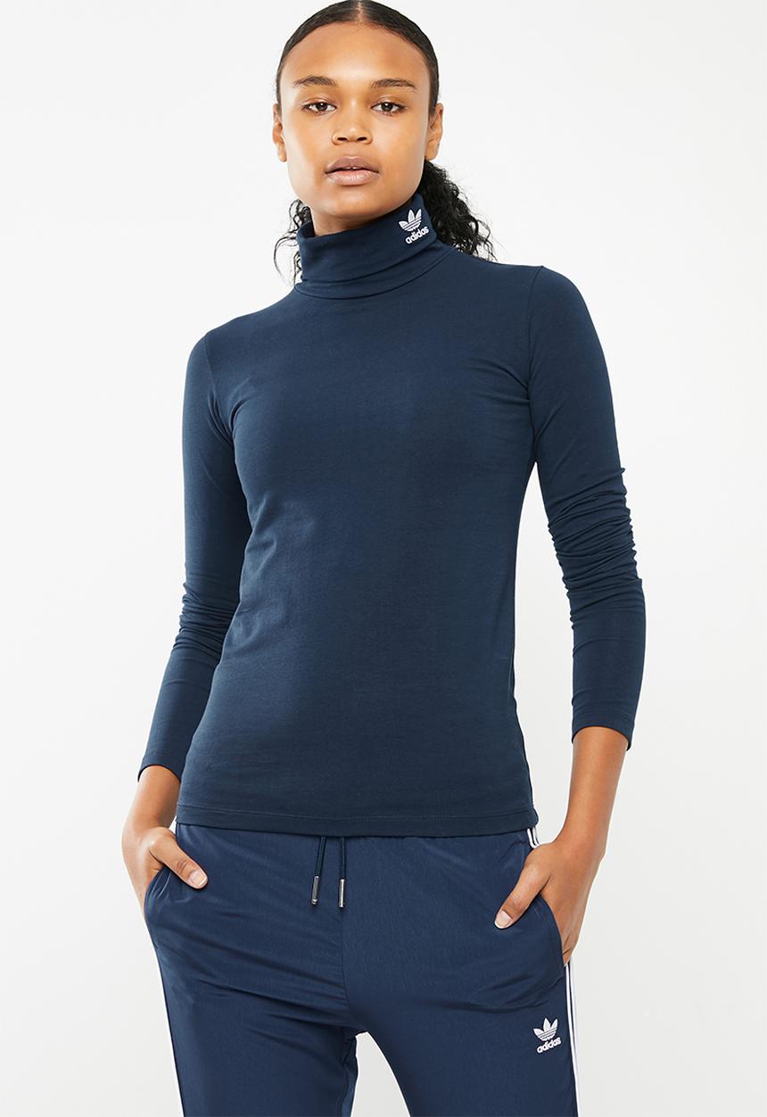 adidas Originals - SC long sleeve tee - navy