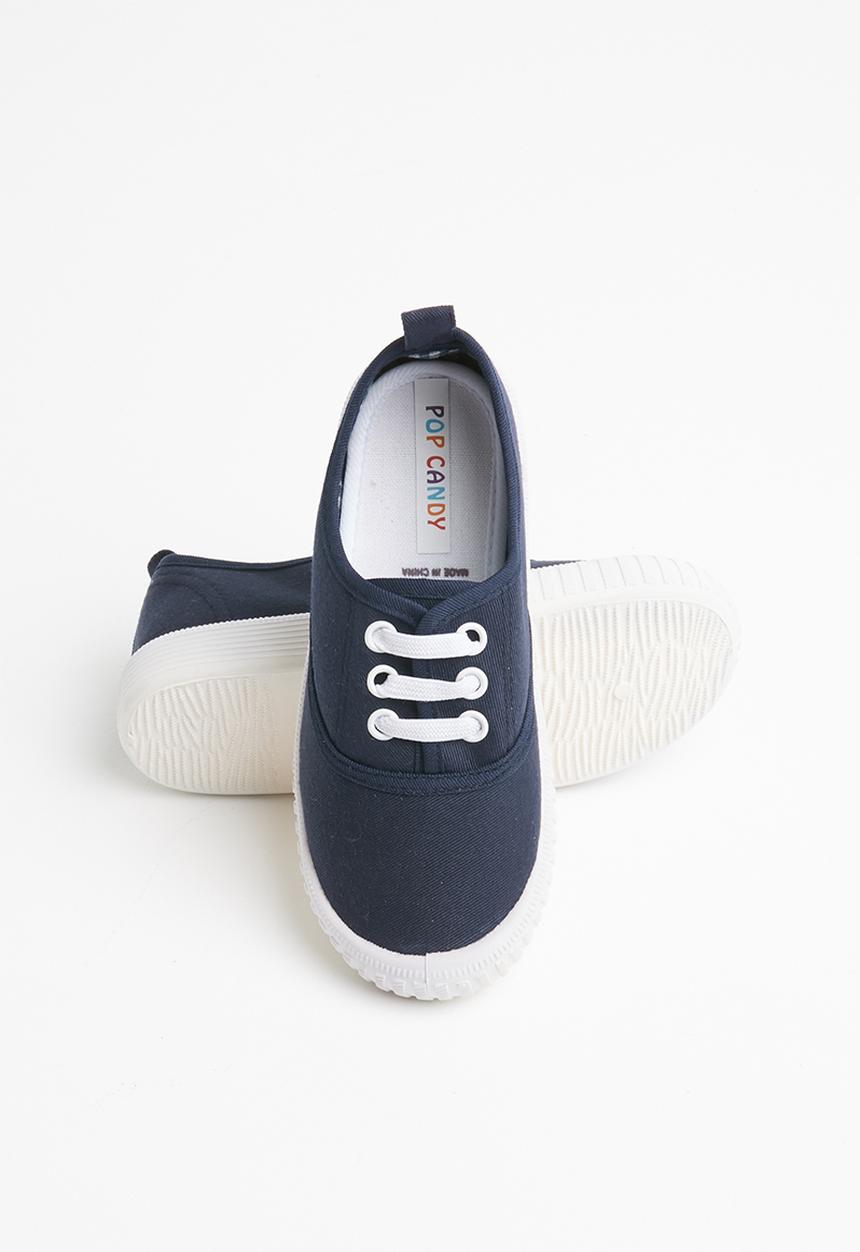 Pop Candy - Lace up sneaker - navy