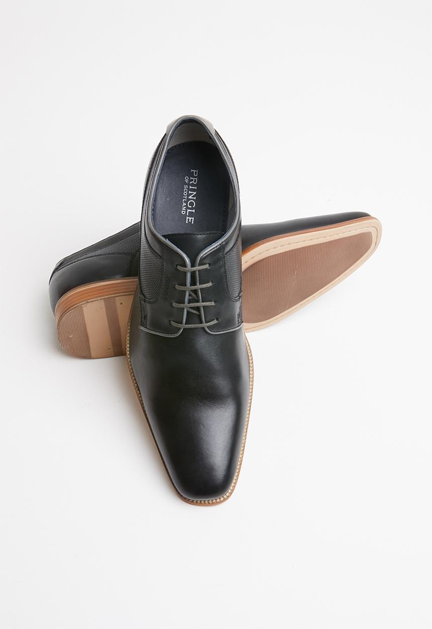 Pringle of Scotland - Elijah leather shoe - black