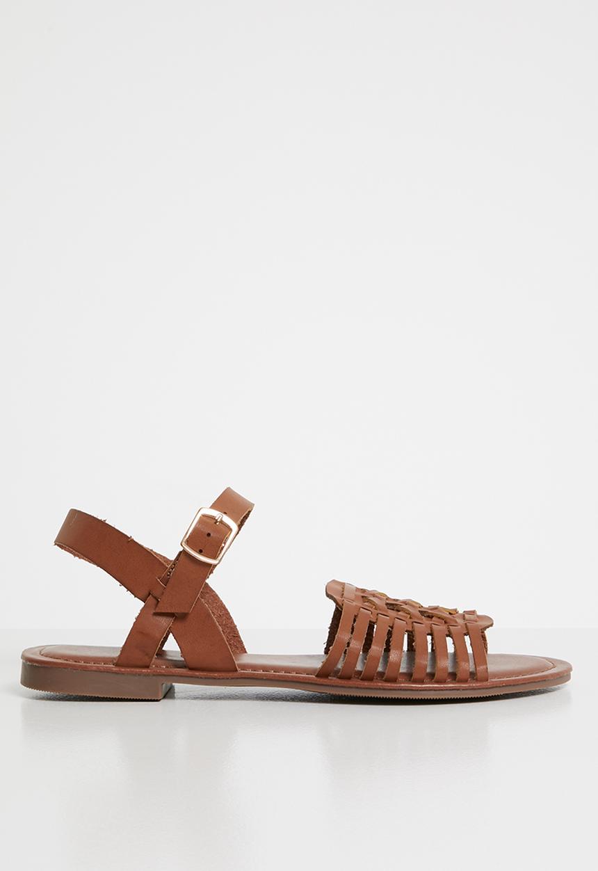 Jada - Woven sandal - tan