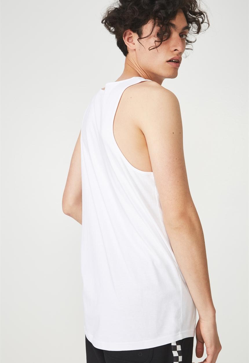 Cotton On - Tbar tank - white
