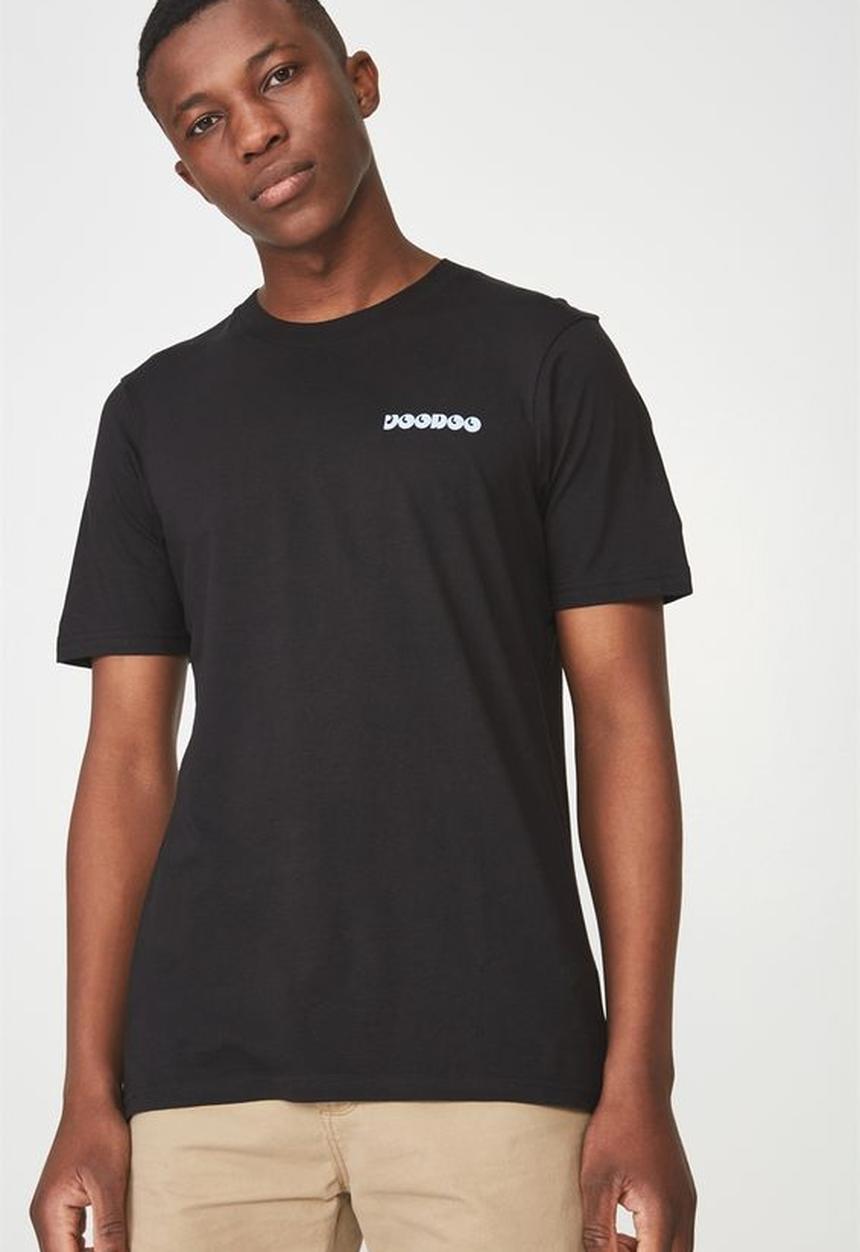 Cotton On - Tbar short sleeve tee 2 - black