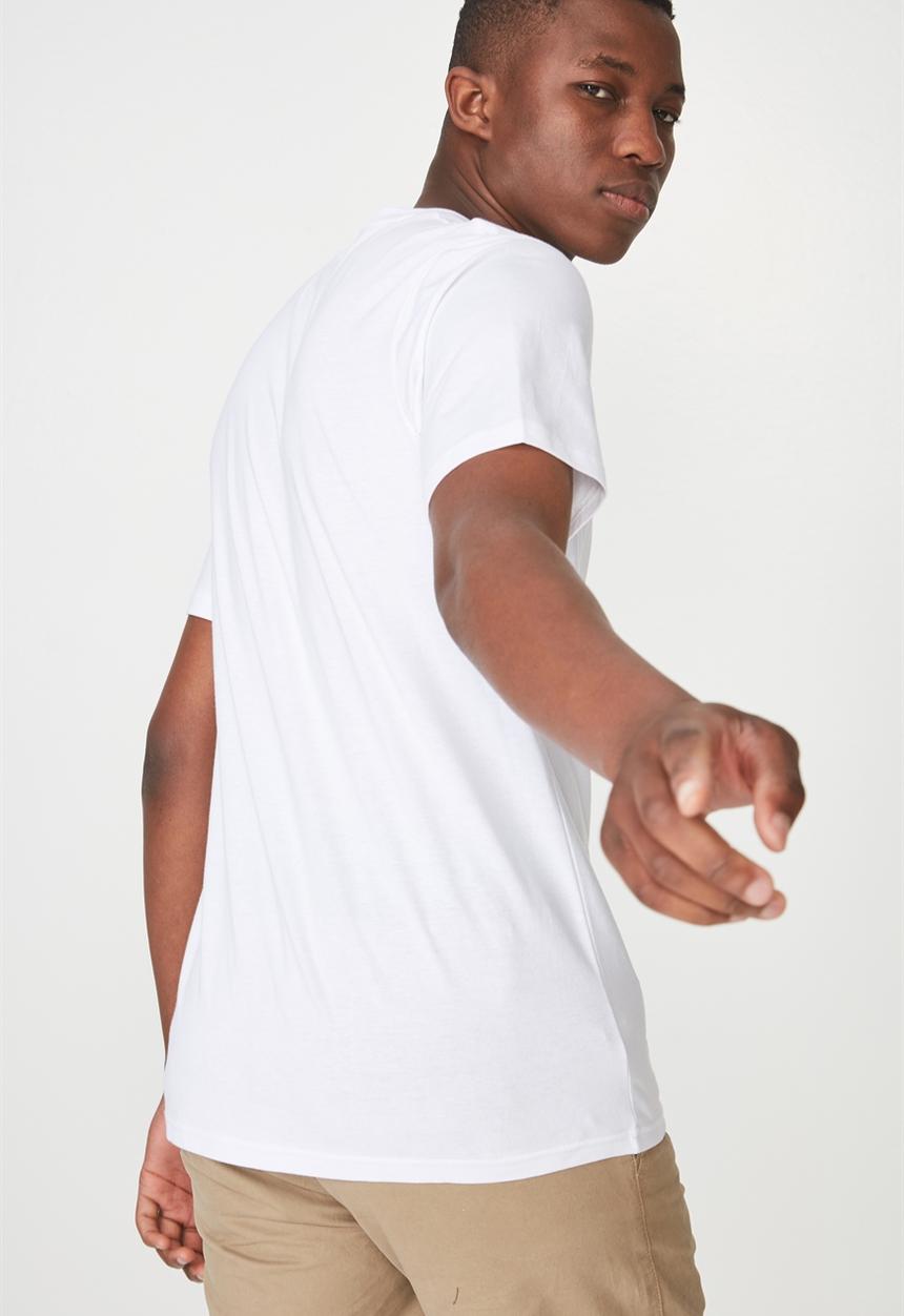 Cotton On - Tbar short sleeve tee 2 - white