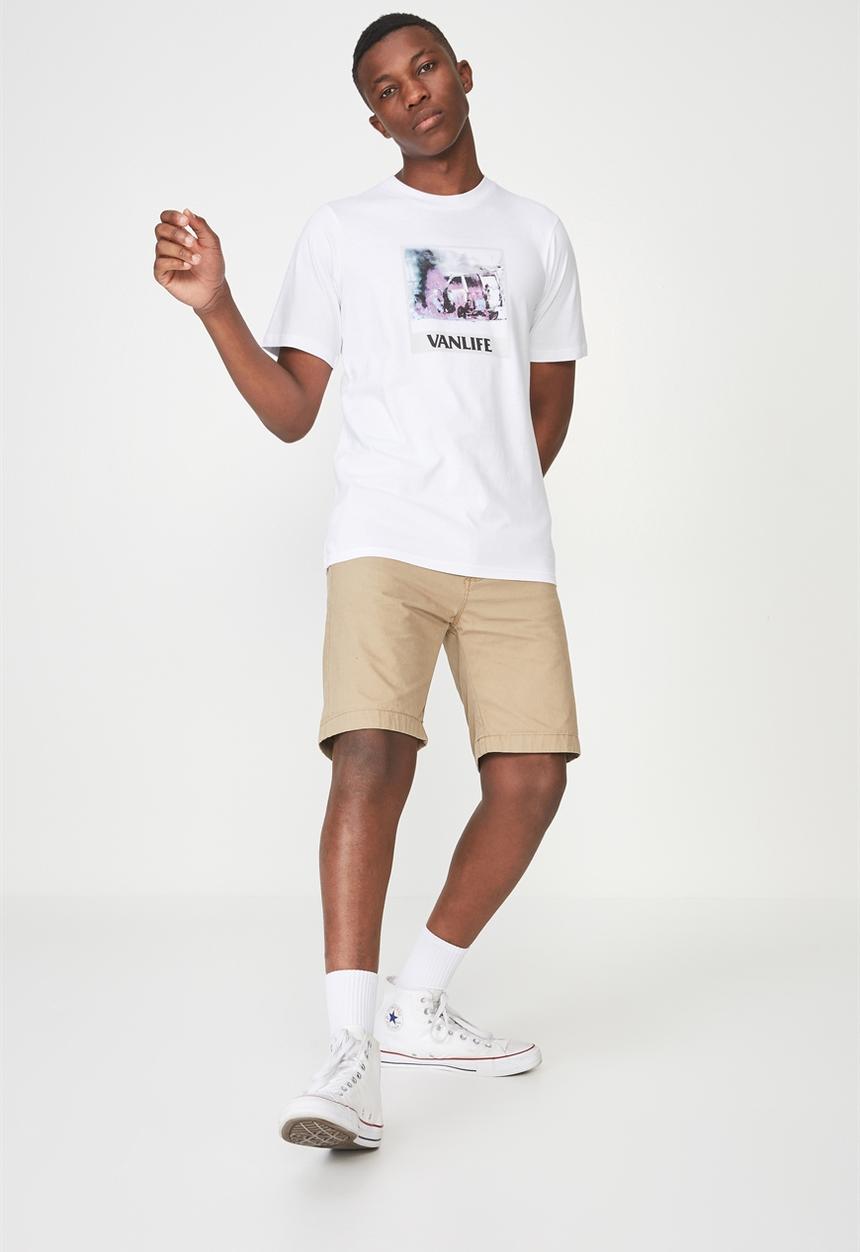 Cotton On - Tbar short sleeve tee 2 - white