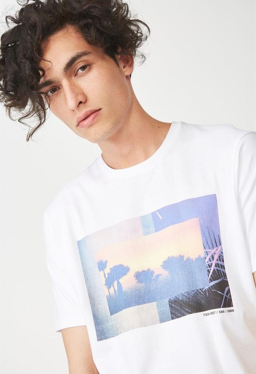 Cotton On - Tbar short sleeve tee 2 - white