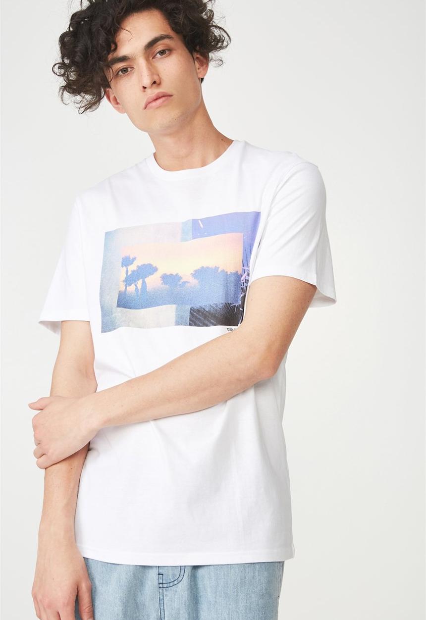 Cotton On - Tbar short sleeve tee 2 - white