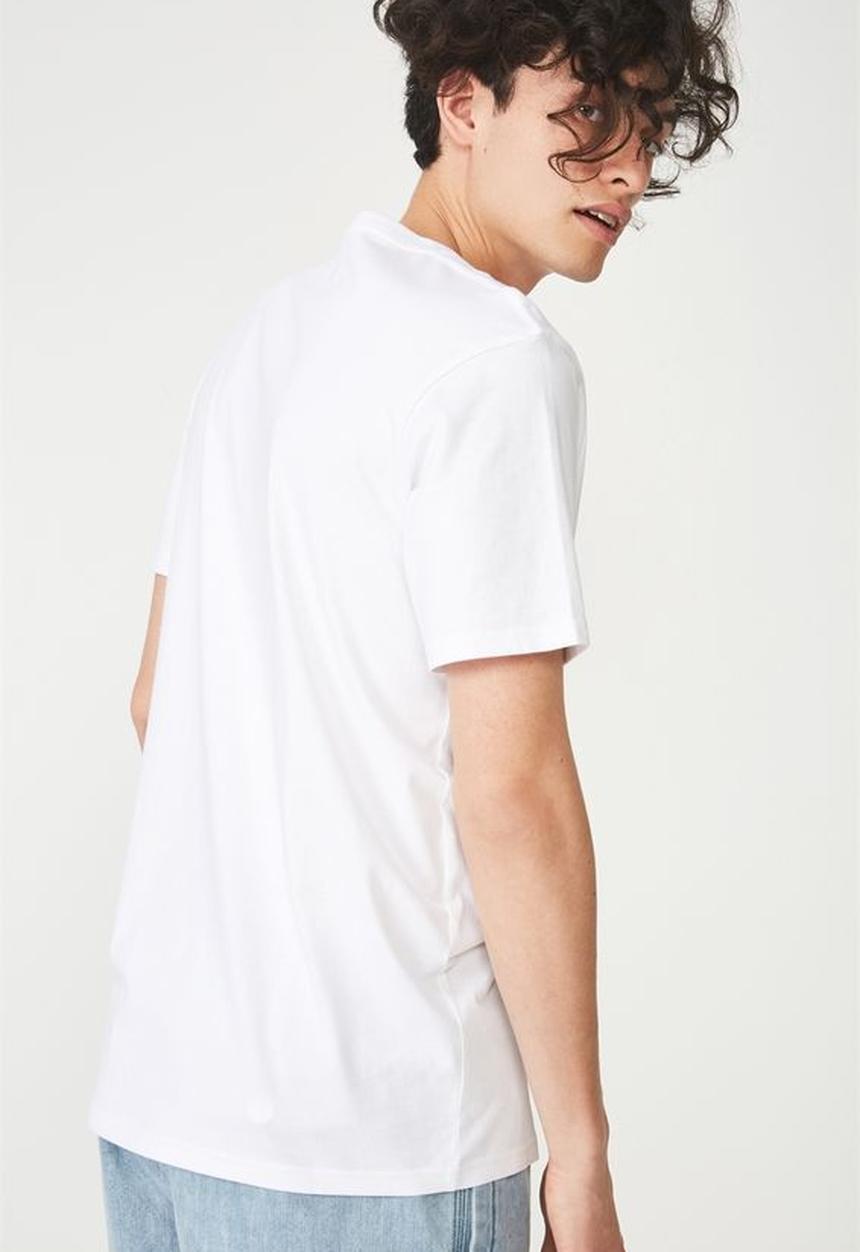 Cotton On - Tbar short sleeve tee 2 - white