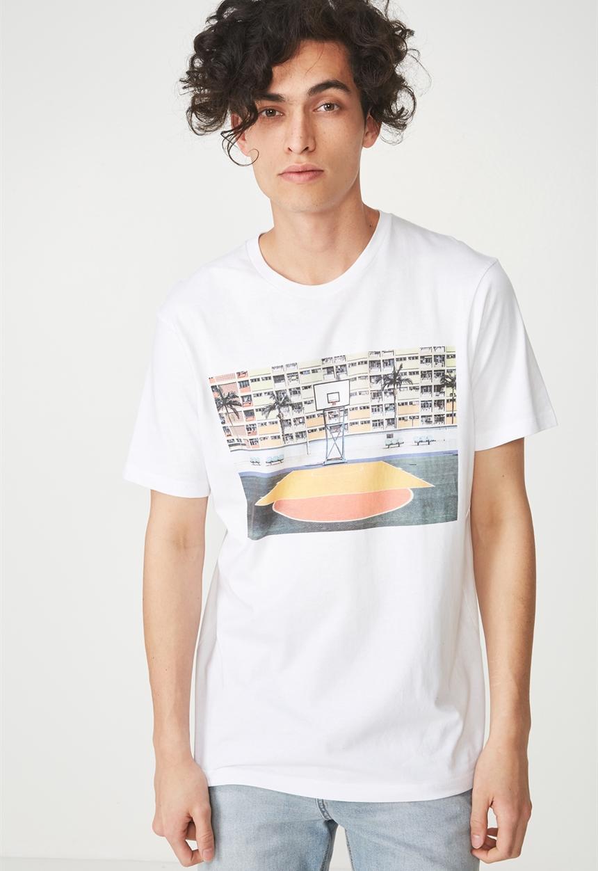 Cotton On - Tbar short sleeve tee 2 - white 