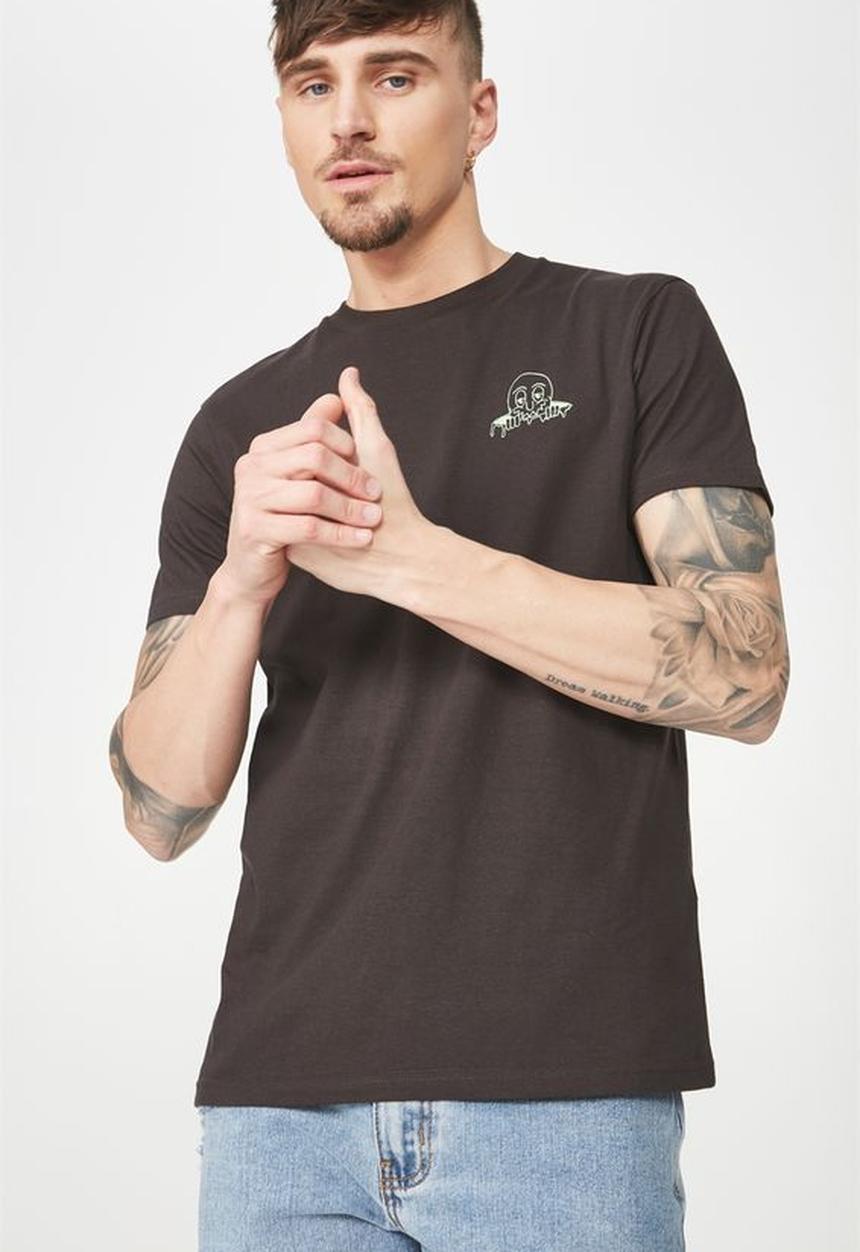 Cotton On - Tbar short sleeve tee 2 - washed black