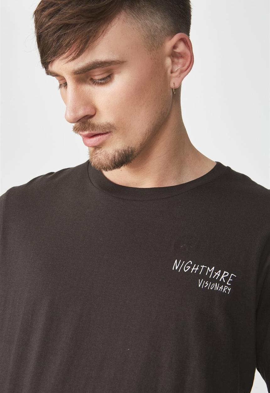 Cotton On - Tbar short sleeve tee 2 - washed black