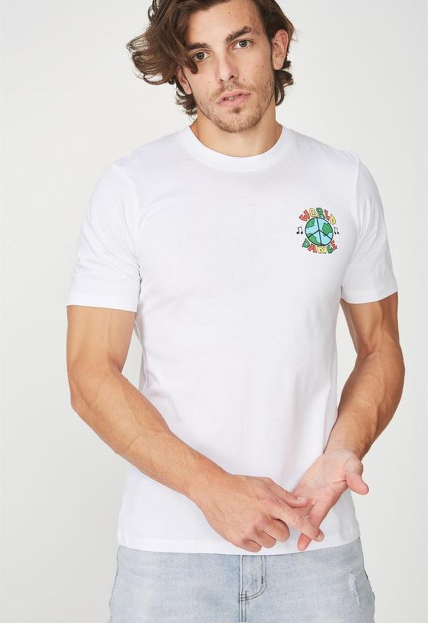 Cotton On - Tbar short sleeve tee 2 - white