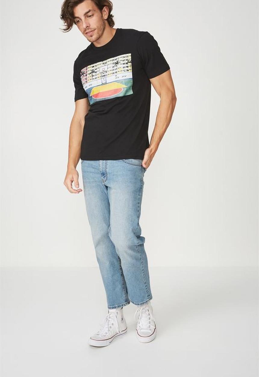 Cotton On - Tbar short sleeve tee 2 - black