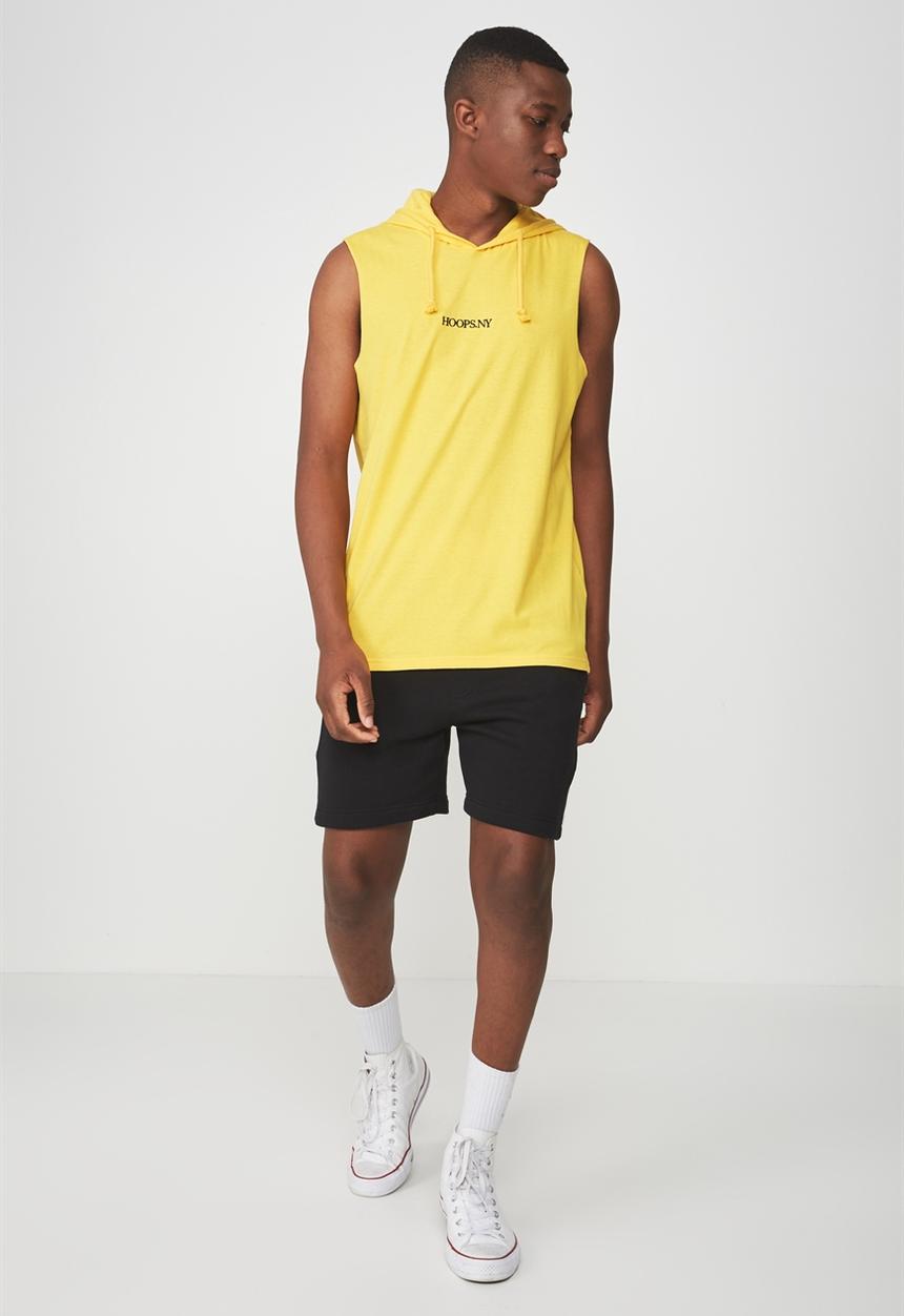 Cotton On - Hustle muscle tank - yellow
