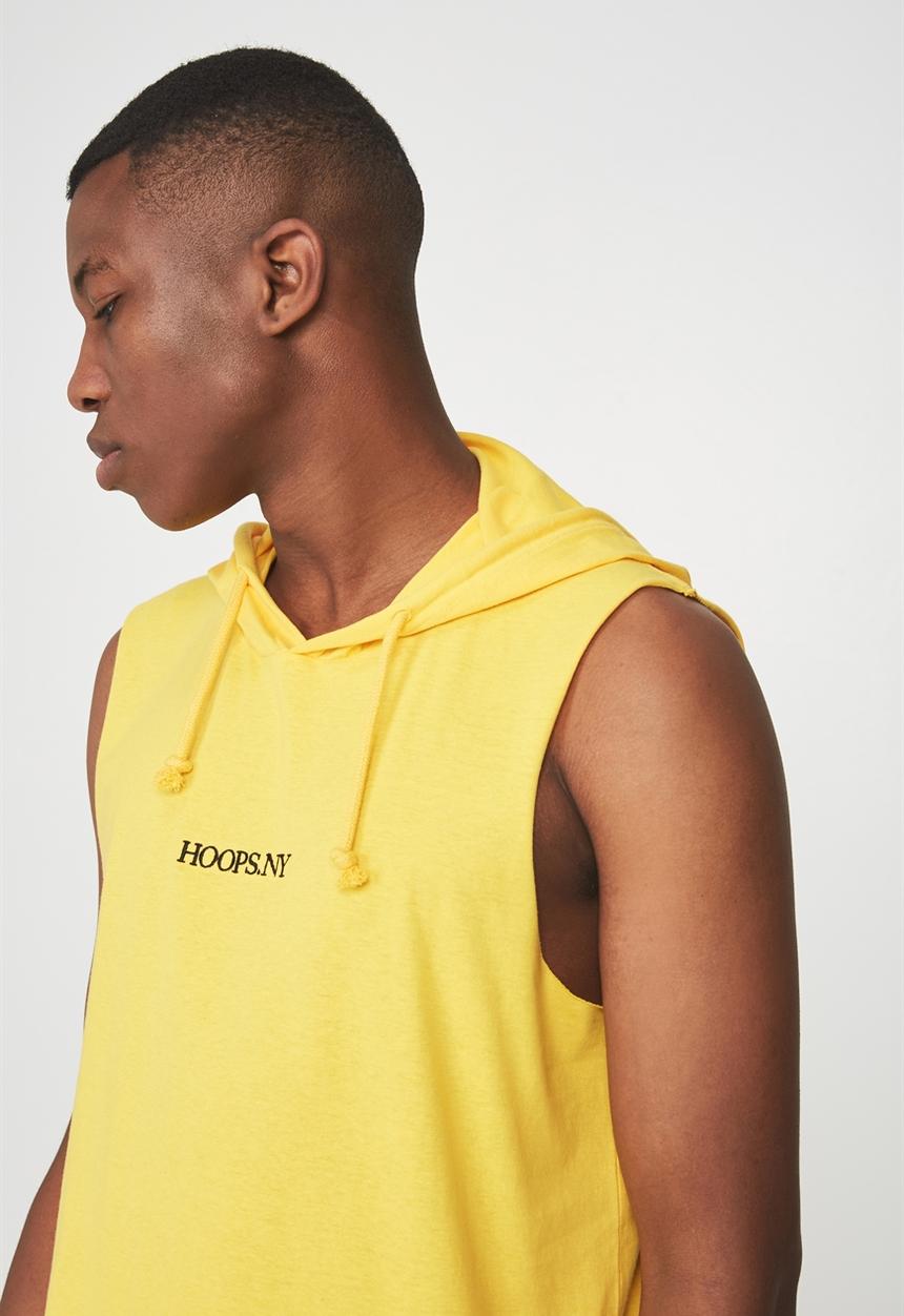 Cotton On - Hustle muscle tank - yellow