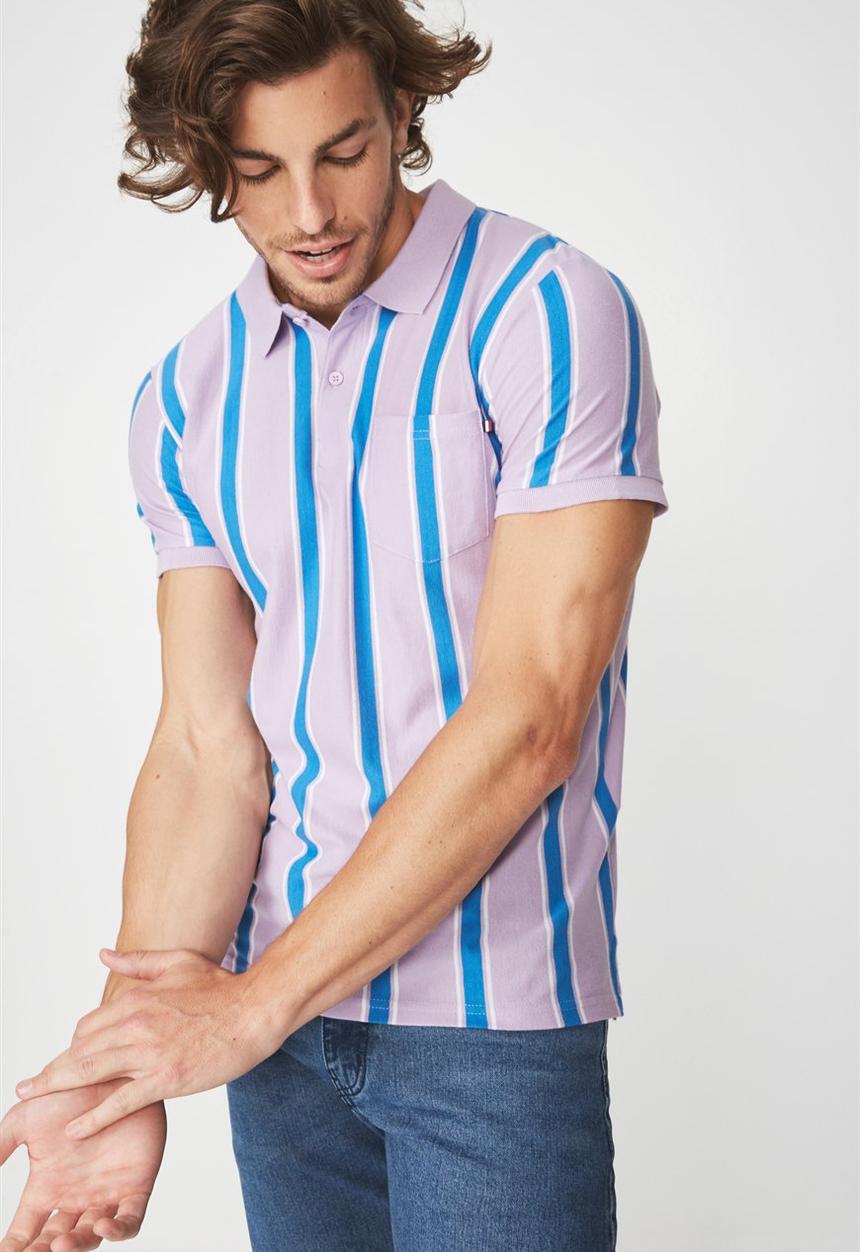 Cotton On - Icon short sleeve polo - multi 