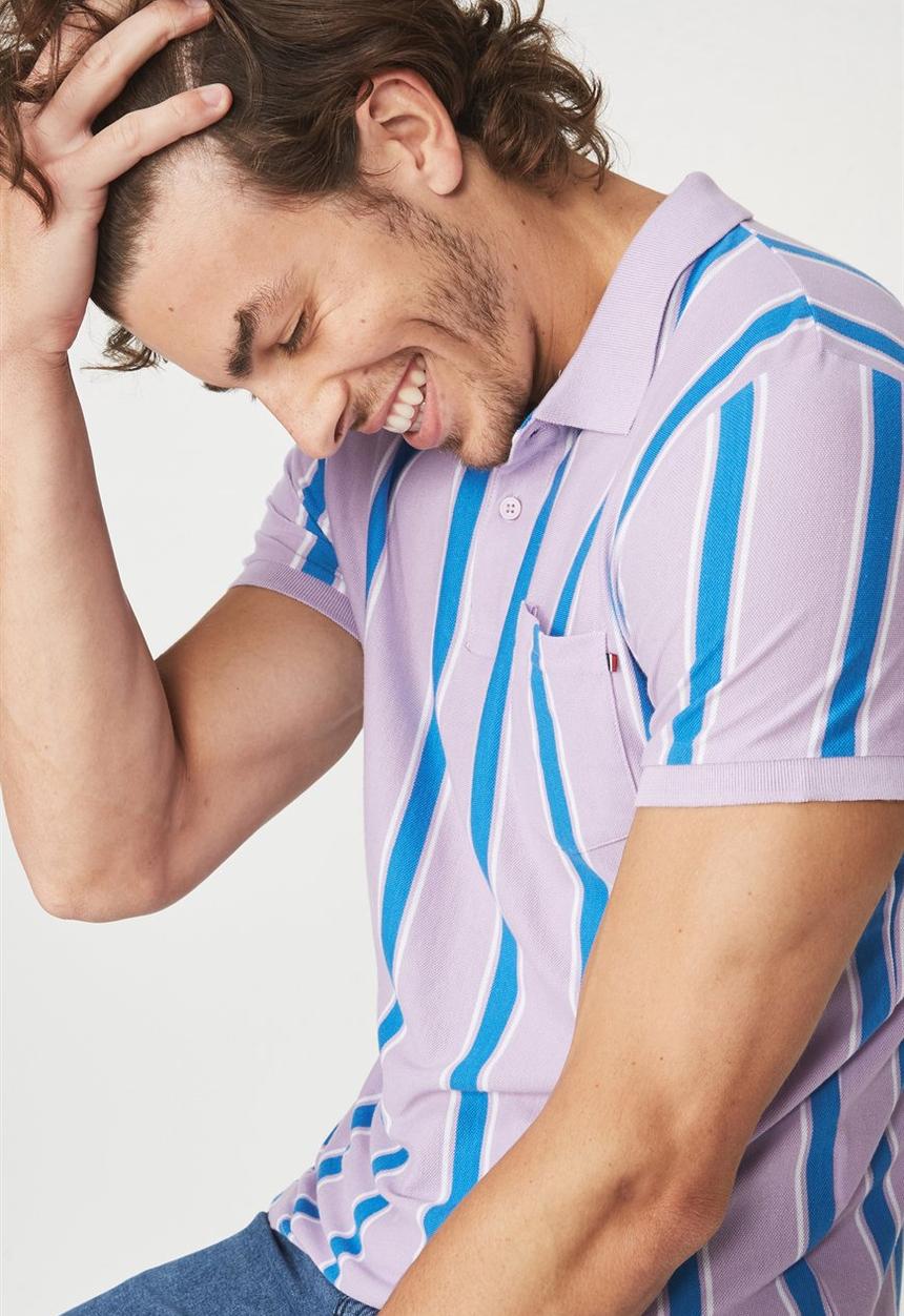 Cotton On - Icon short sleeve polo - multi 