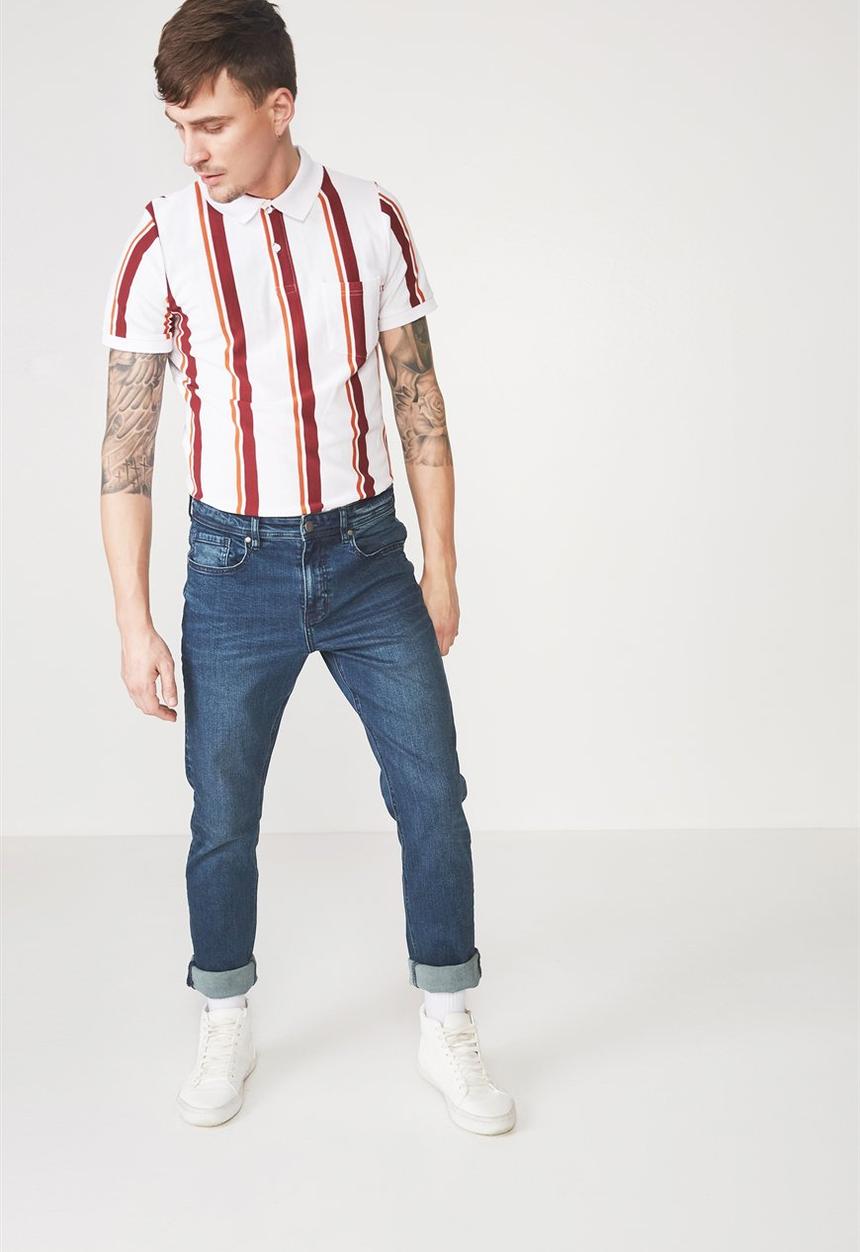Cotton On - Icon short sleeve polo - multi 