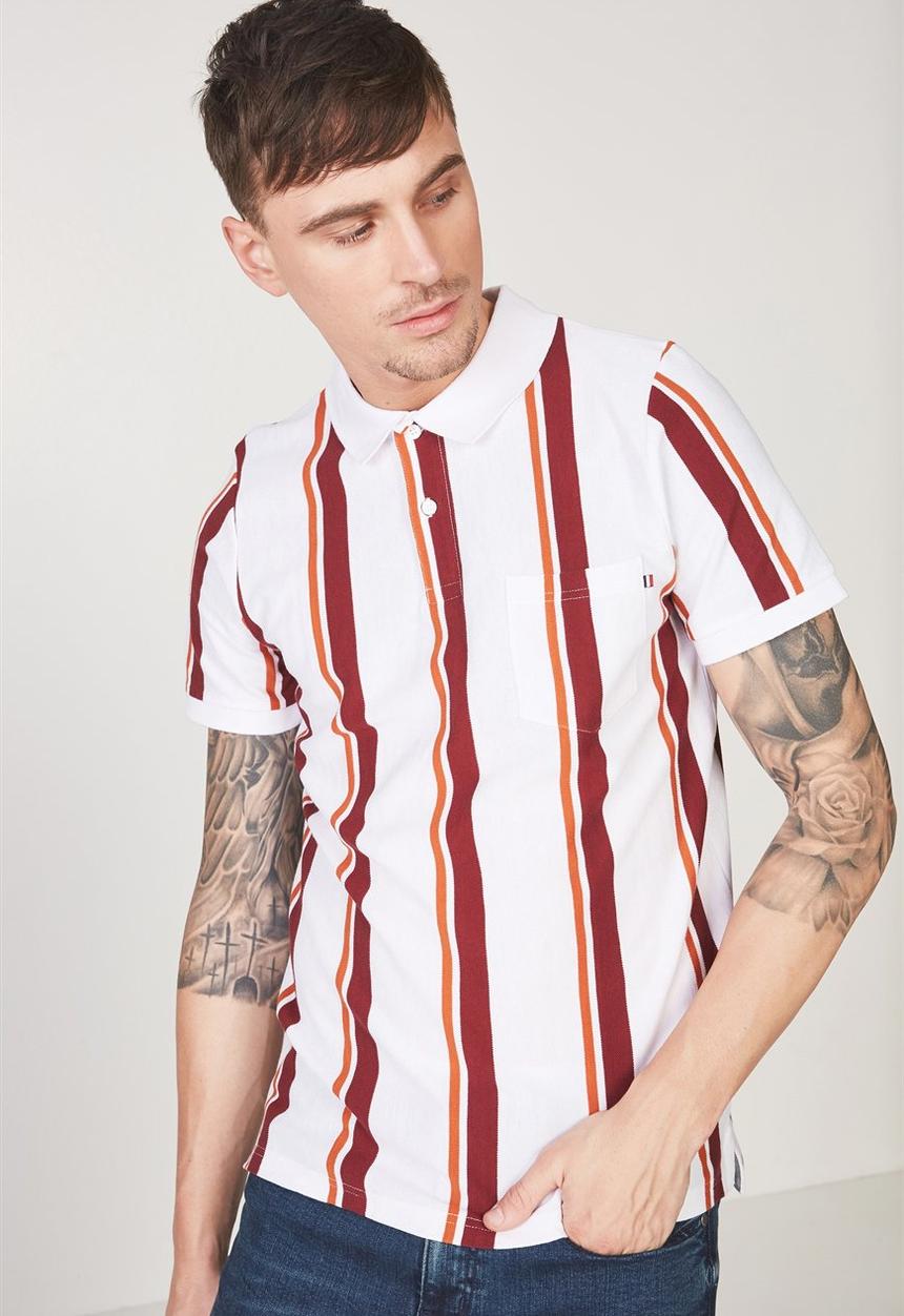 Cotton On - Icon short sleeve polo - multi 