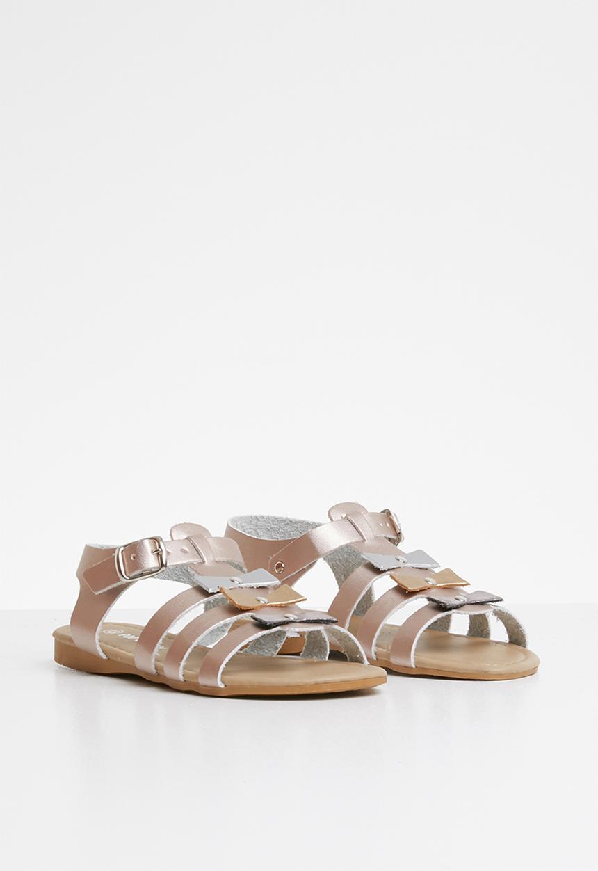 Pop Candy - Bow detail sandal - pink
