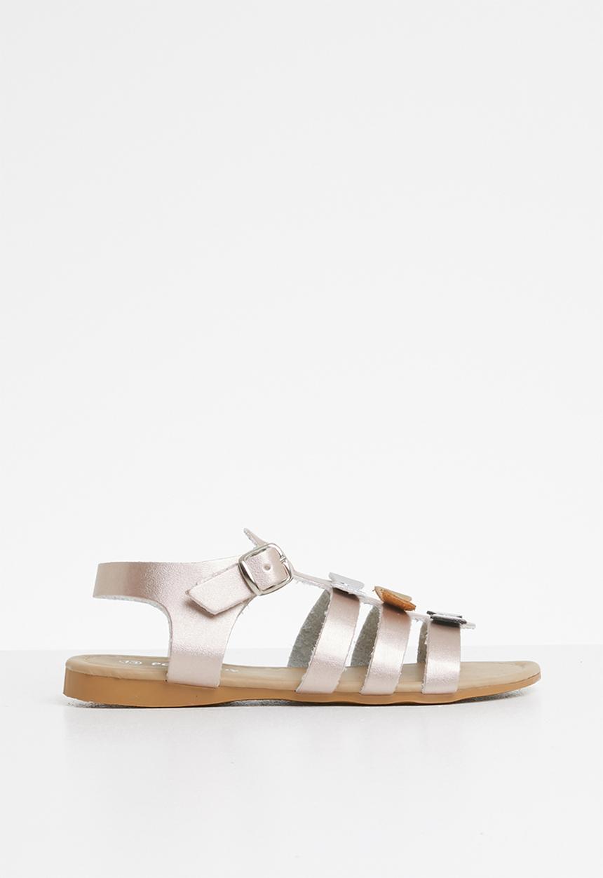 Pop Candy - Bow detail sandal - pink