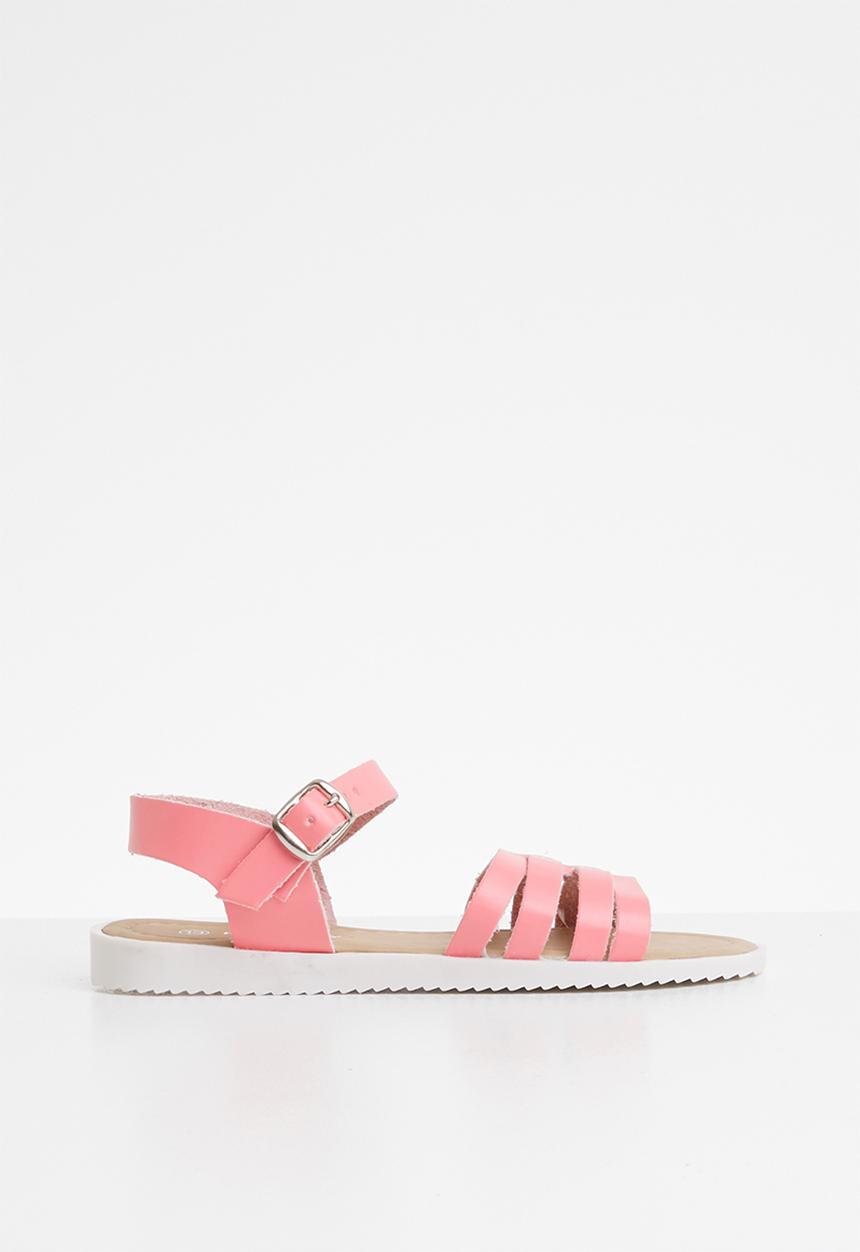 Pop Candy - Buckle detail sandal - pink