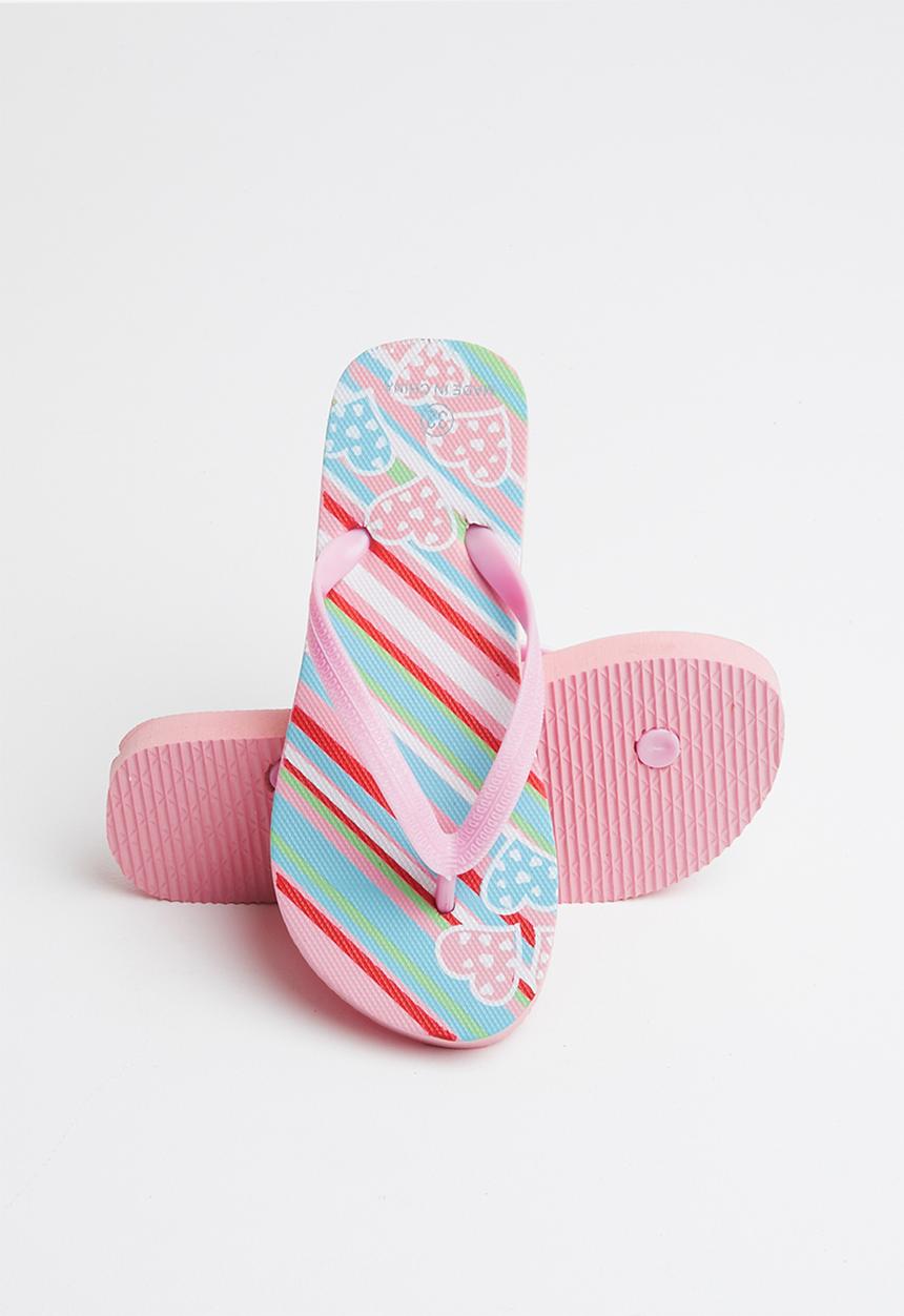 Pop Candy - Printed flip flops - pink