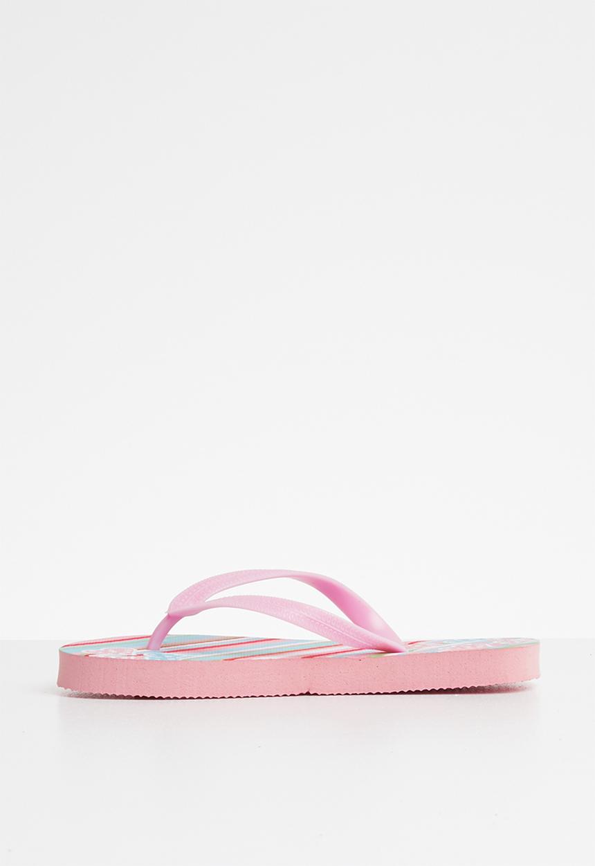 Pop Candy - Printed flip flops - pink