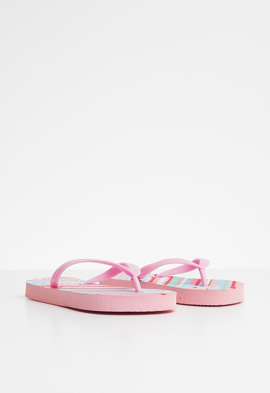 Pop Candy - Printed flip flops - pink