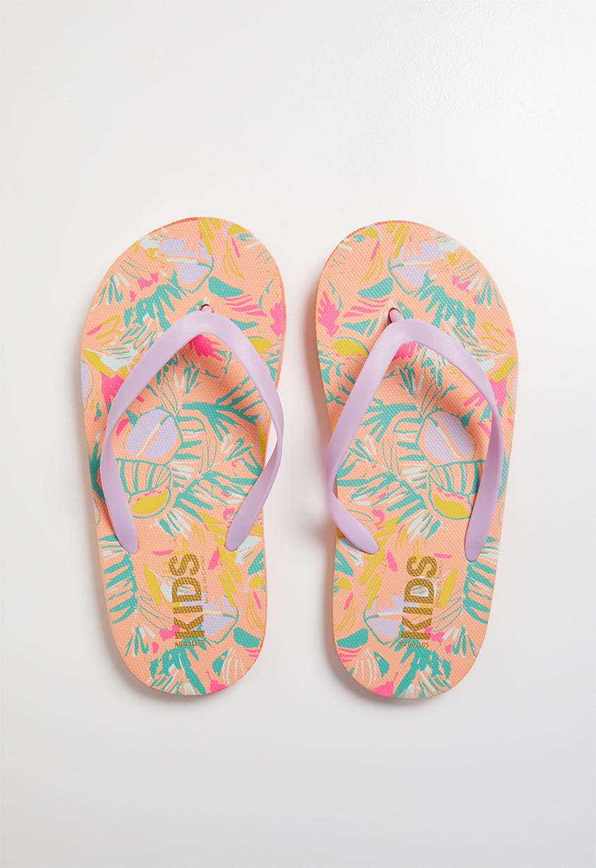 Cotton On - Printed flip flop - orange 