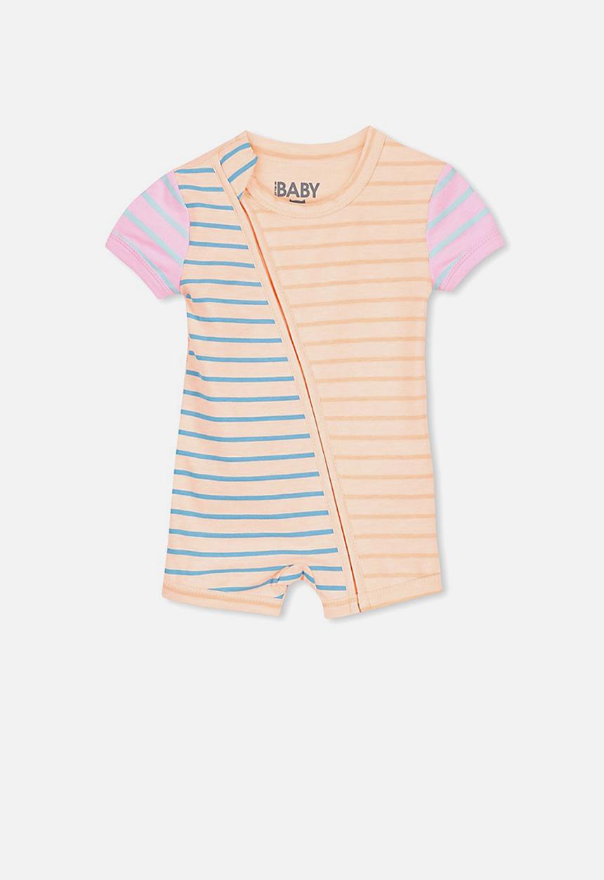 Cotton On - Mini  zip through romper - multi