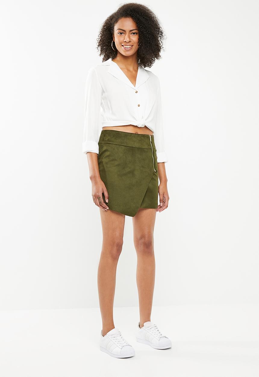 ONLY - Hayley short skirt - khaki